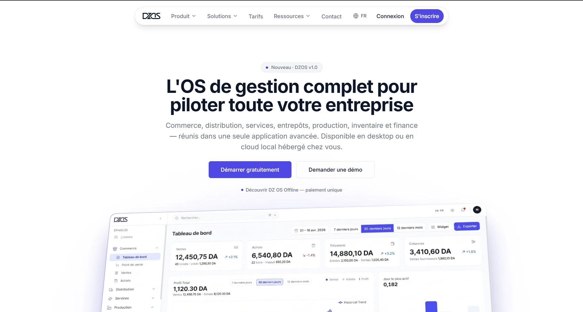 DZOS — The operating system for modern business