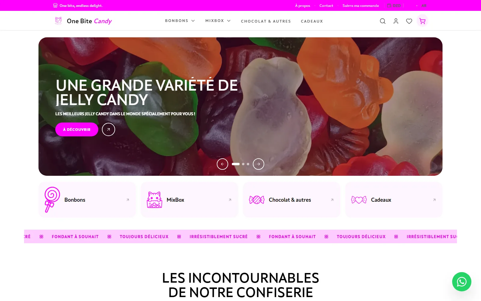 One Bite Candy — One bite, endless delight